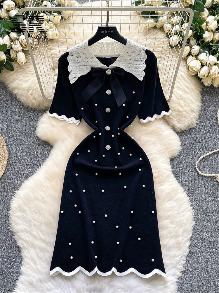 Vintage Luxury Knitted Dress