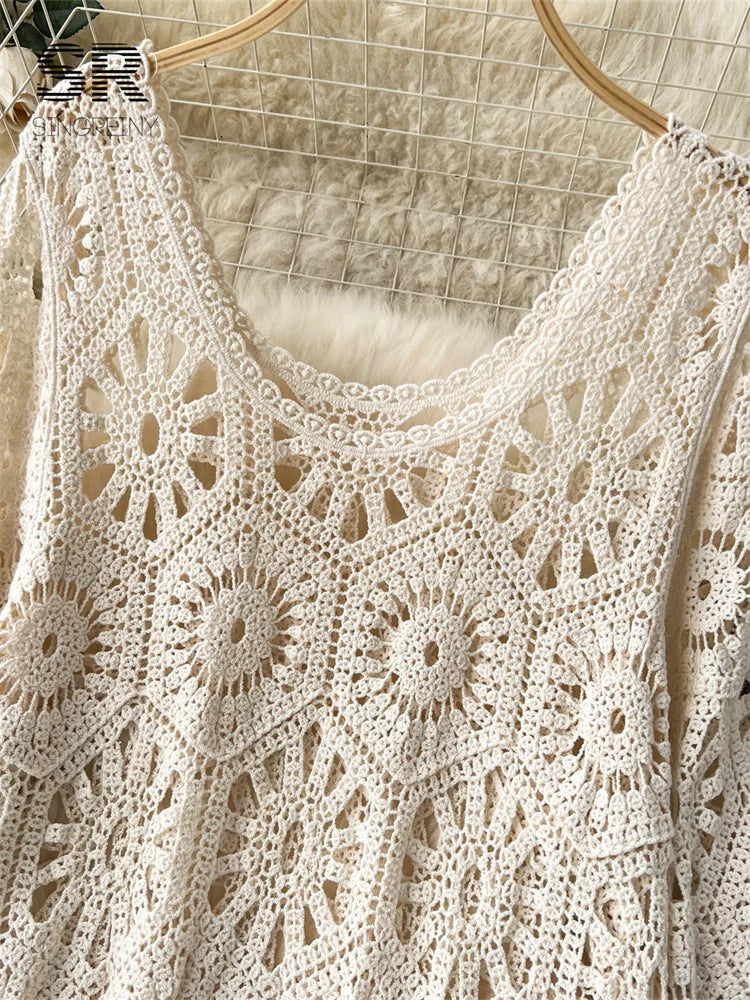 Knit Casual Korean Beach Dress