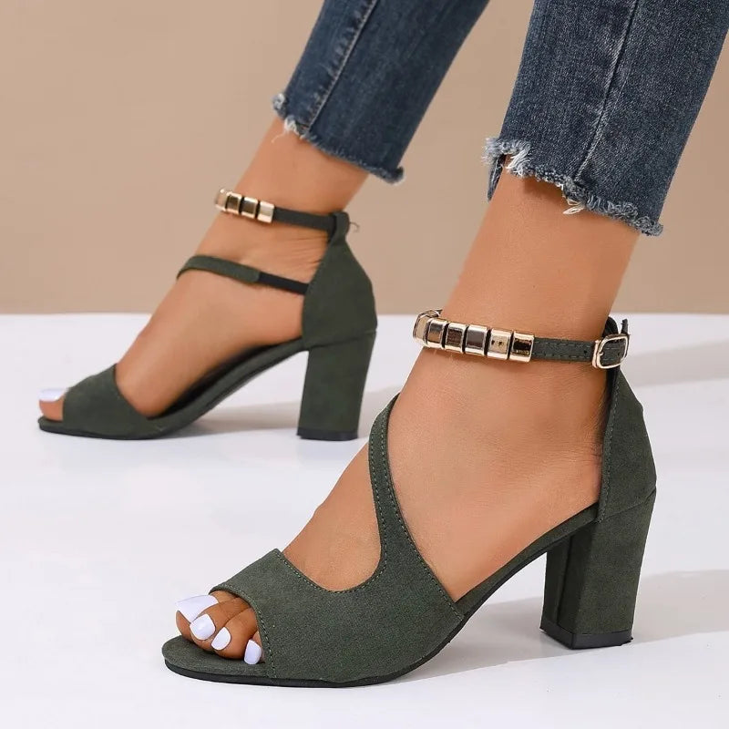 Leopard Bead Party Designer New Low Heel Pumps