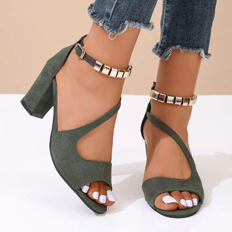 Leopard Bead Party Designer New Low Heel Pumps
