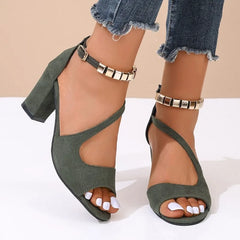 Leopard Bead Party Designer New Low Heel Pumps