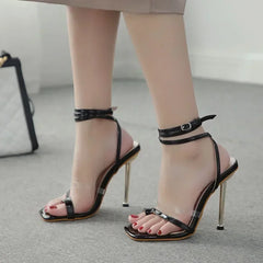 Metal Thin Heels High Heel