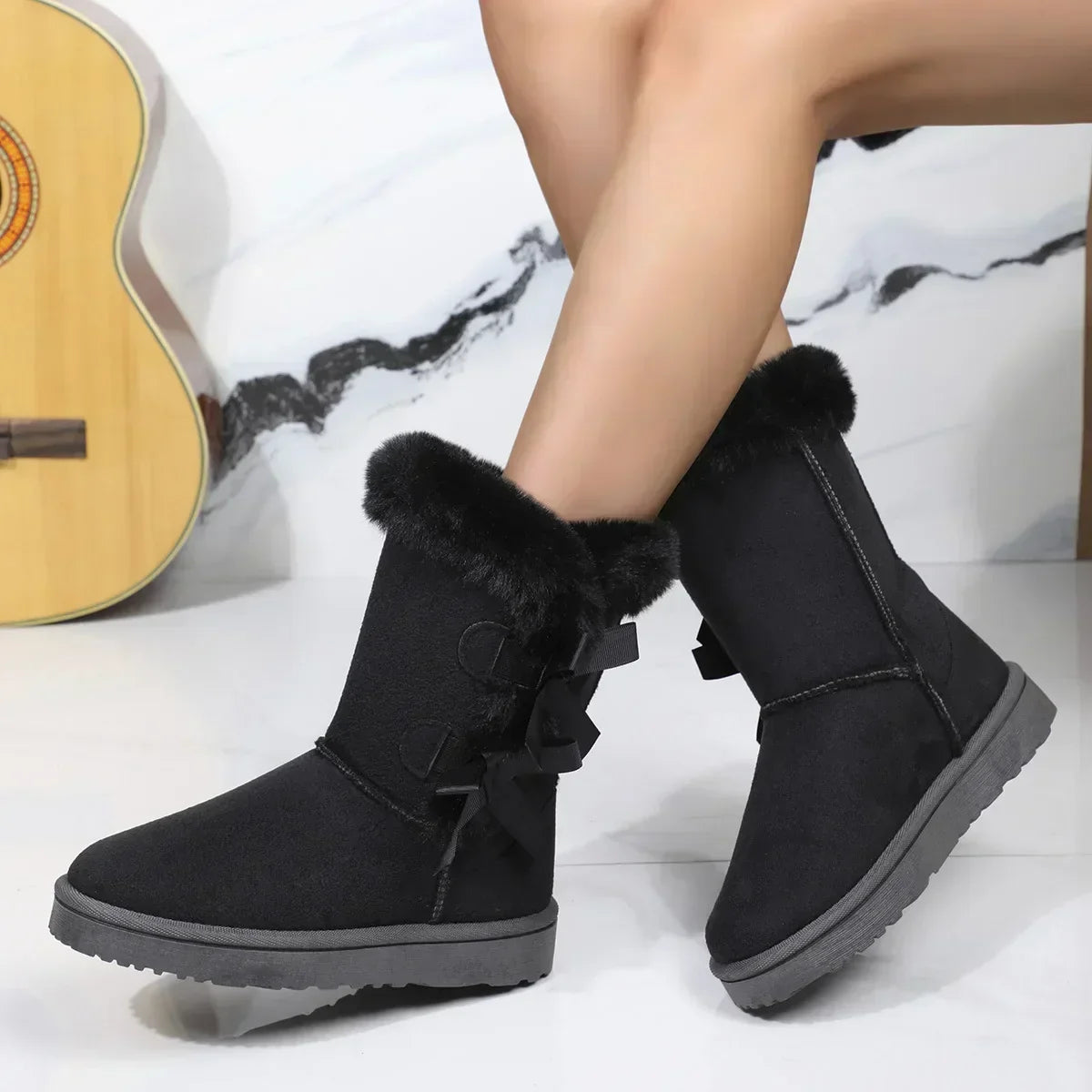 Boots Fur Women's Snow Boots