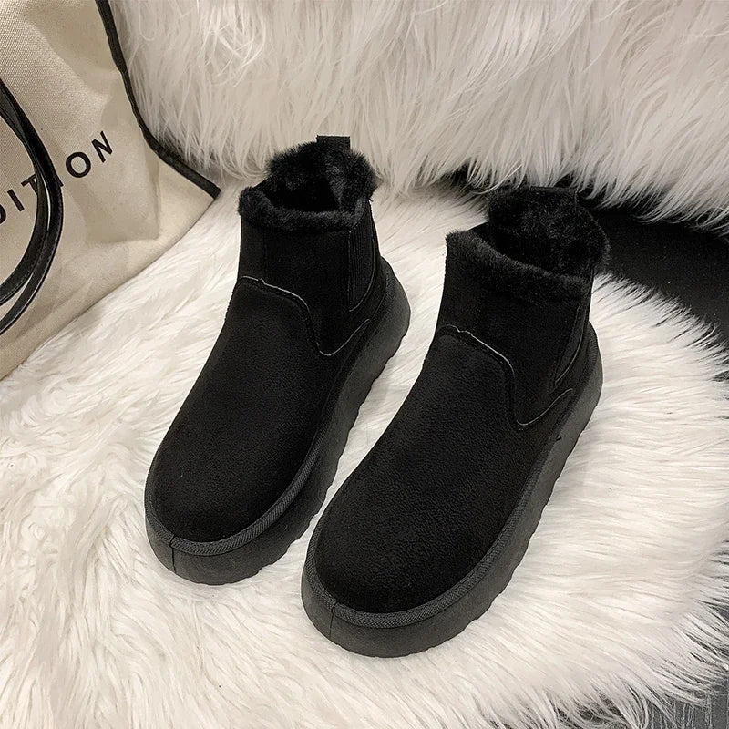 Boots New Rubber Thick Sole Ankle Boots