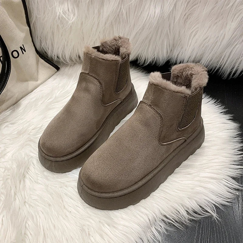 Boots New Rubber Thick Sole Ankle Boots