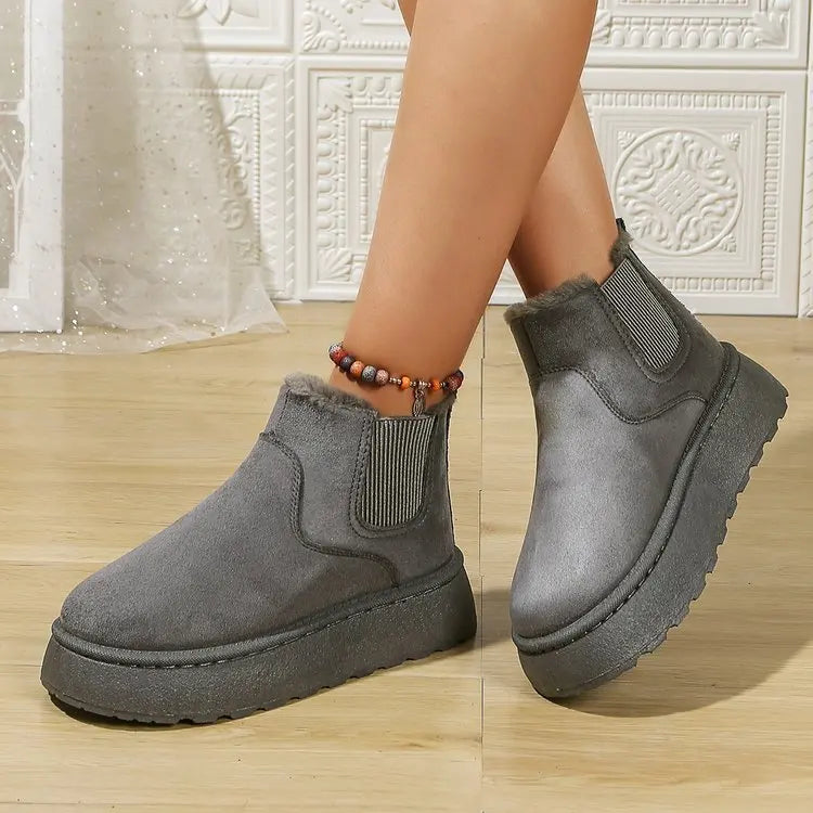 Boots New Rubber Thick Sole Ankle Boots