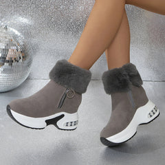 Boots New Warm Comfortable Platform Snow Boots