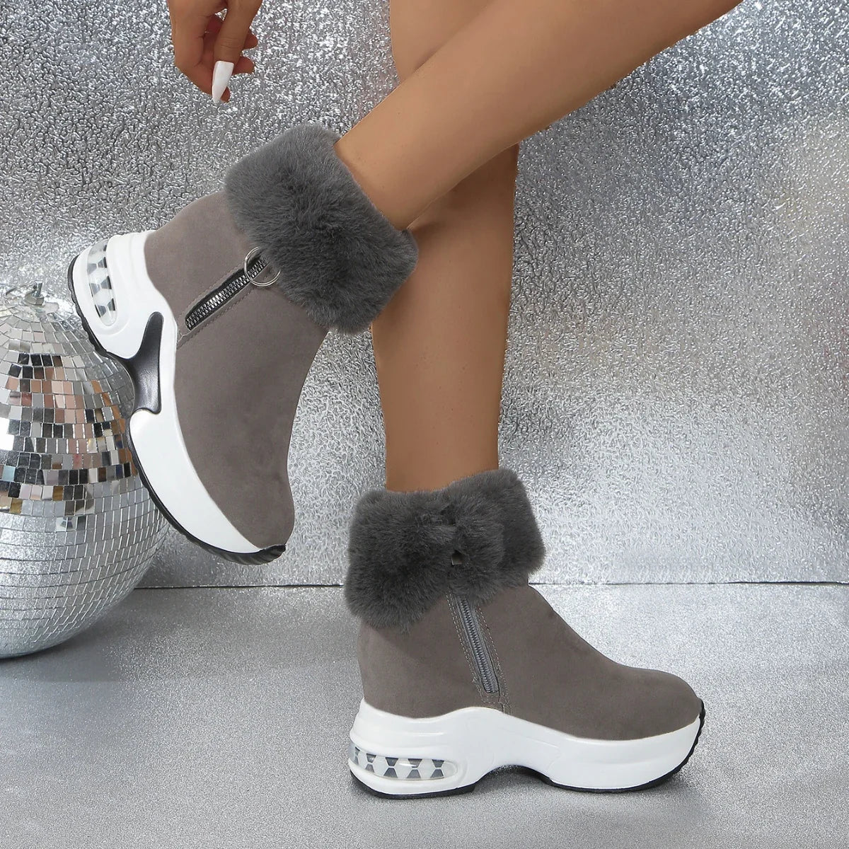 Boots New Warm Comfortable Platform Snow Boots