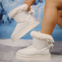 Platform Warm Plush Thicken Non-slip Snow Boot