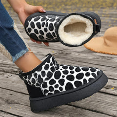 Platform Boots New Leopard High Quality Shoes