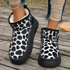 Platform Boots New Leopard High Quality Shoes