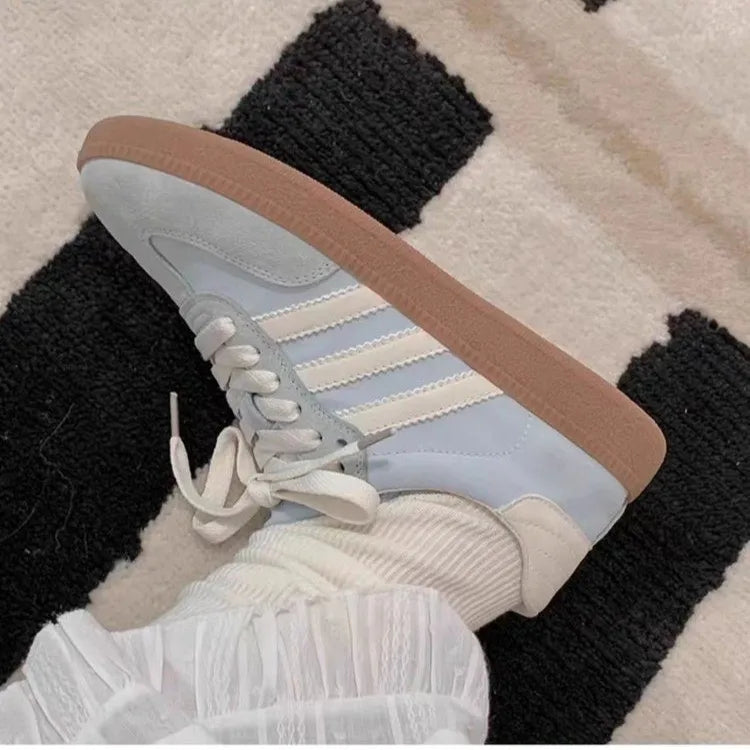 Casual Outdoor Sneakers Spring Autumn Round Toe Vulcanized Skateboard