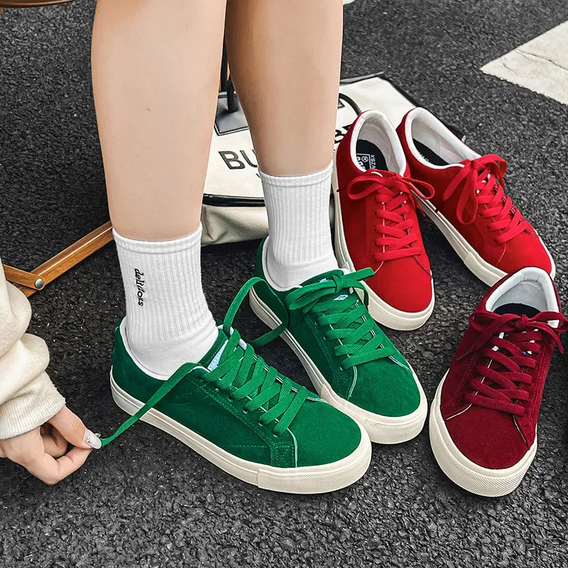 Casual Platform Vulcanize Youth Students Outdoor Trainers Skateboard