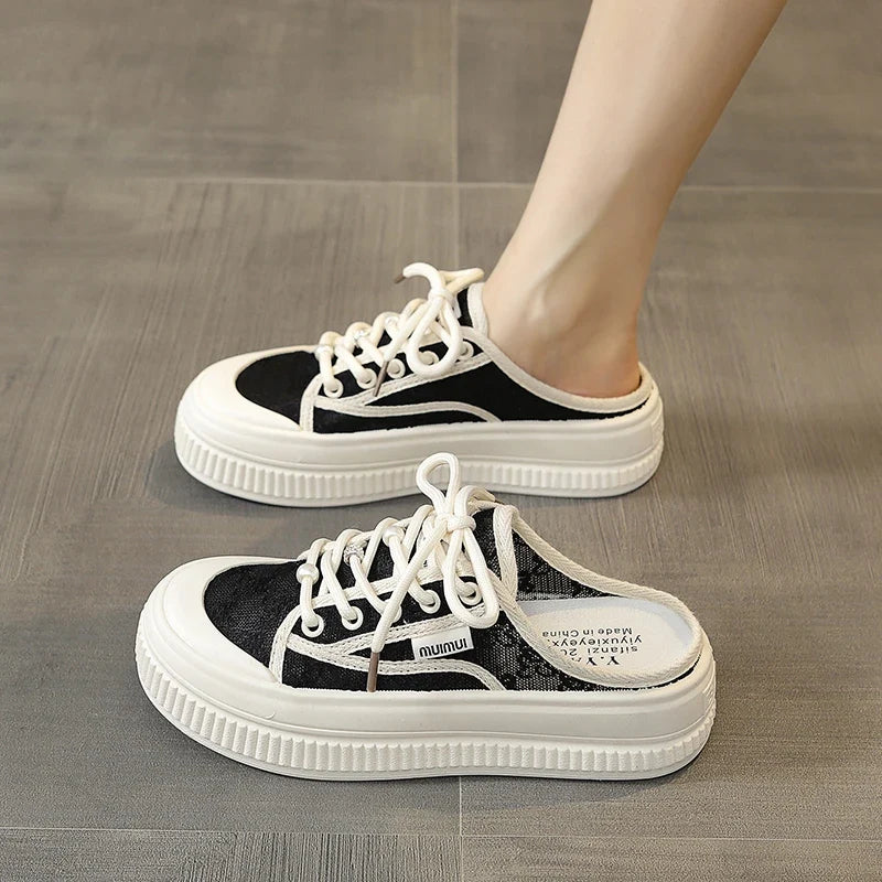 Mules Slippers Outdoor Walking Slides Casual Unique Style Skateboard