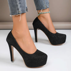 Casual Plus Size Platform Wedding Party High Heel