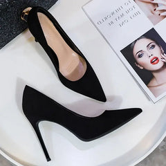 Suede High Heel Office Comfort Party High Heel