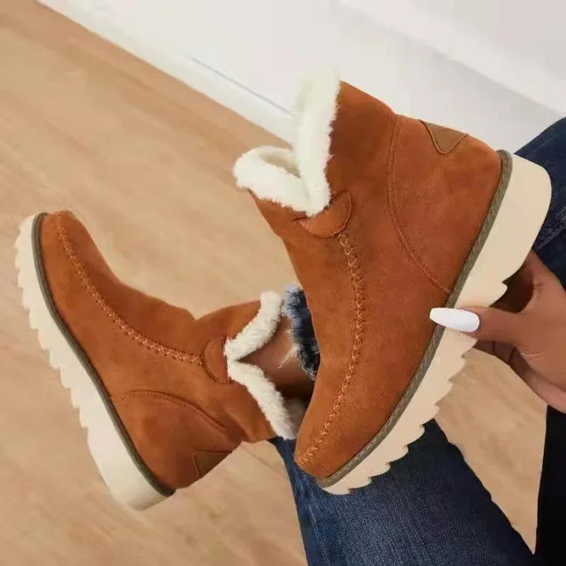 Casual Warm Slip-on Comfort Ankle Non-slip Snow Boot