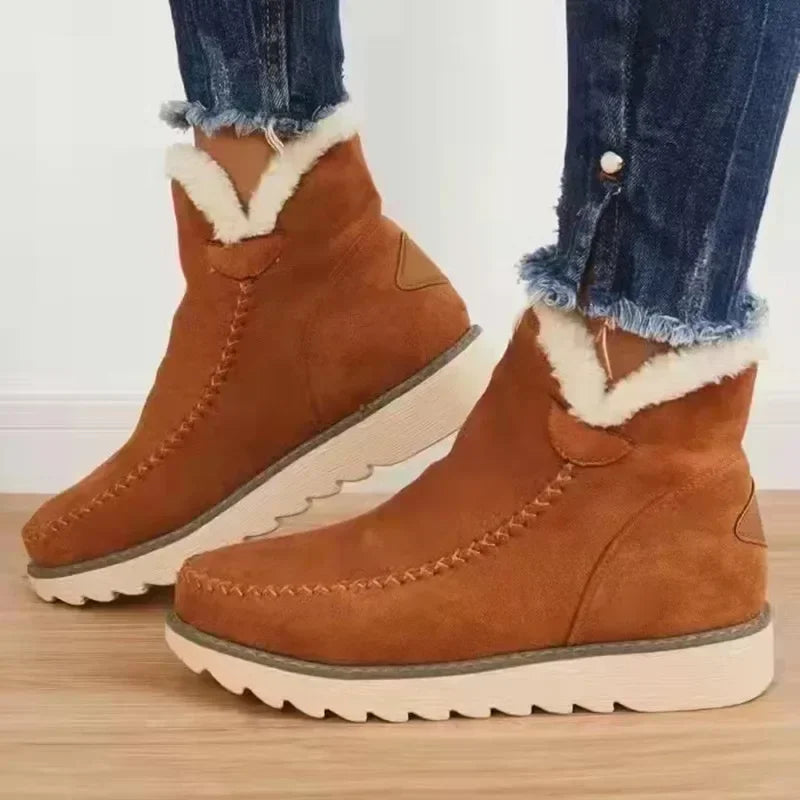 Casual Warm Slip-on Comfort Ankle Non-slip Snow Boot