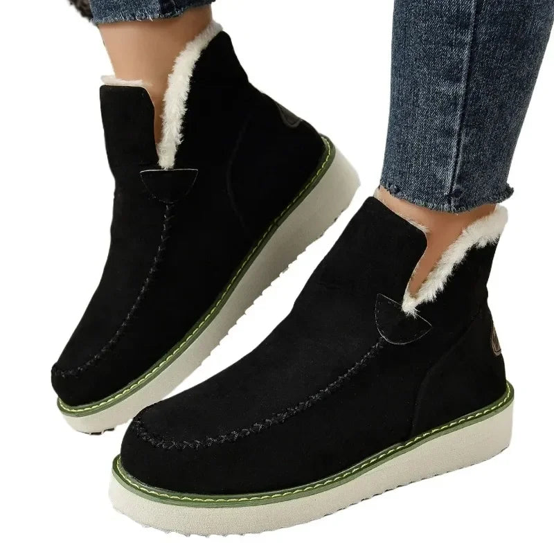 Warm Slip-On Stylish Comfort Snow Boot