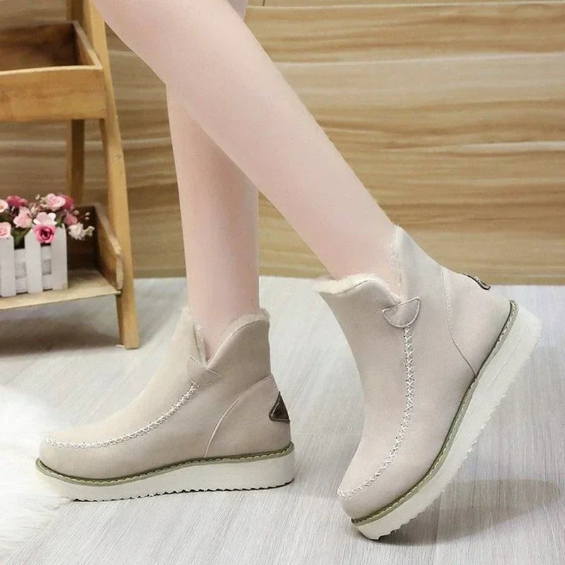 Casual Warm Slip-on Comfort Ankle Non-slip Snow Boot