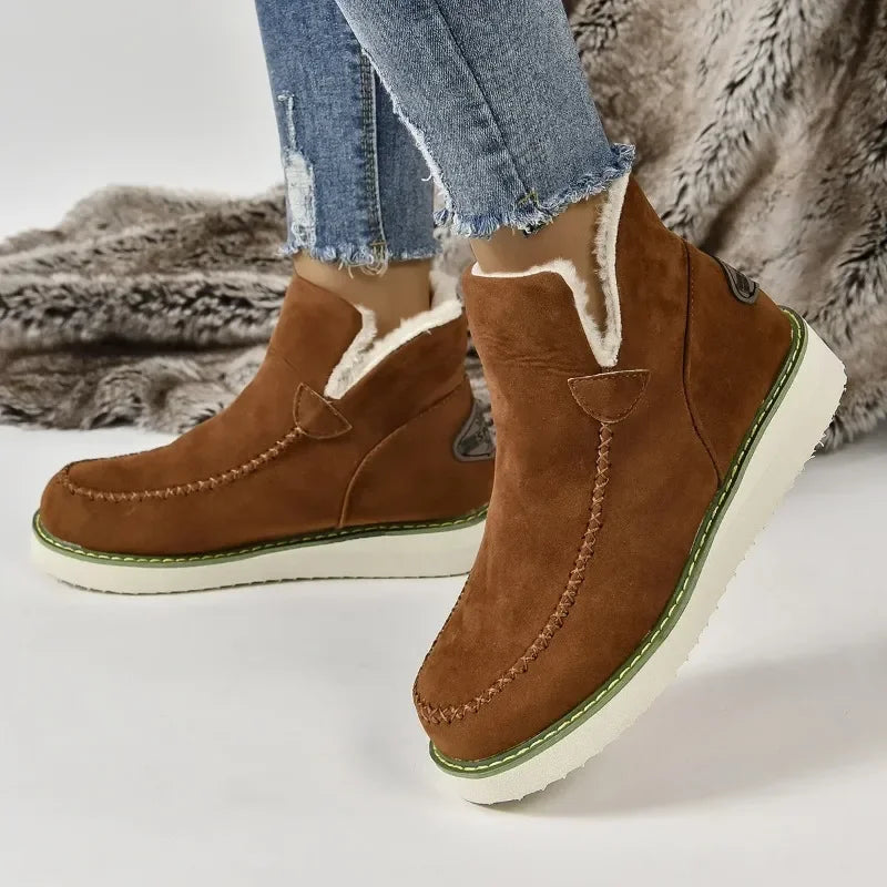 Warm Slip-On Stylish Comfort Snow Boot