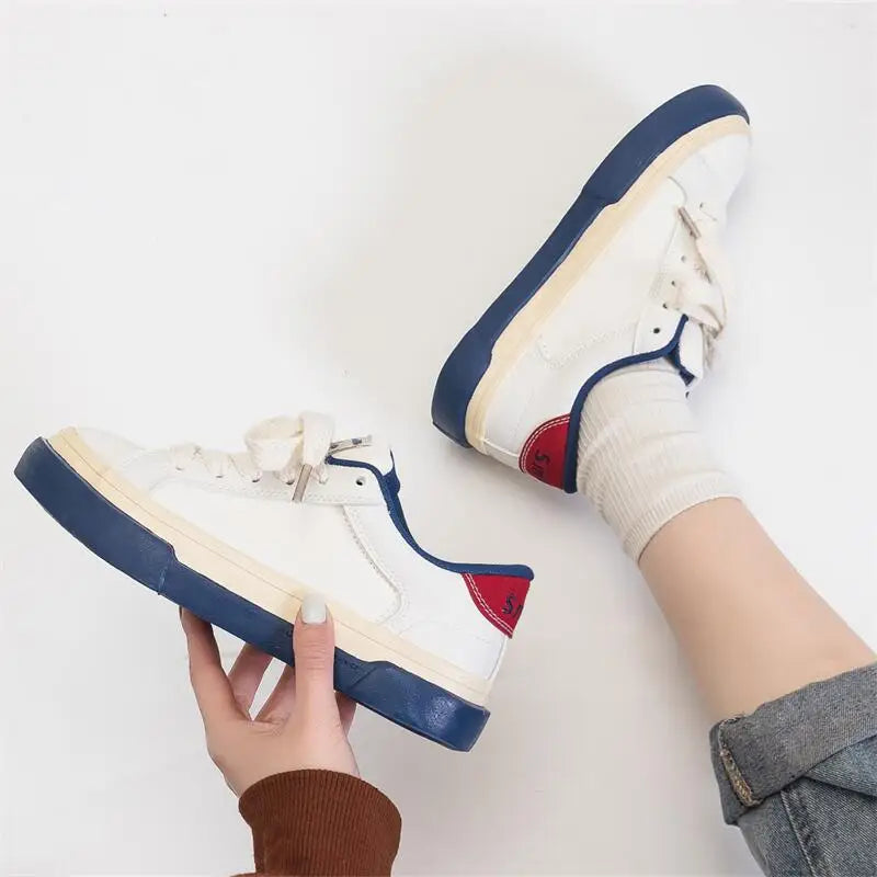 Autumn Thick Soled Canvas Breathable Versatile Outdoor Trainers Skateboard