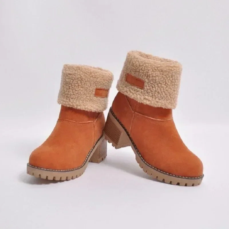Fur Warm Snow Boots