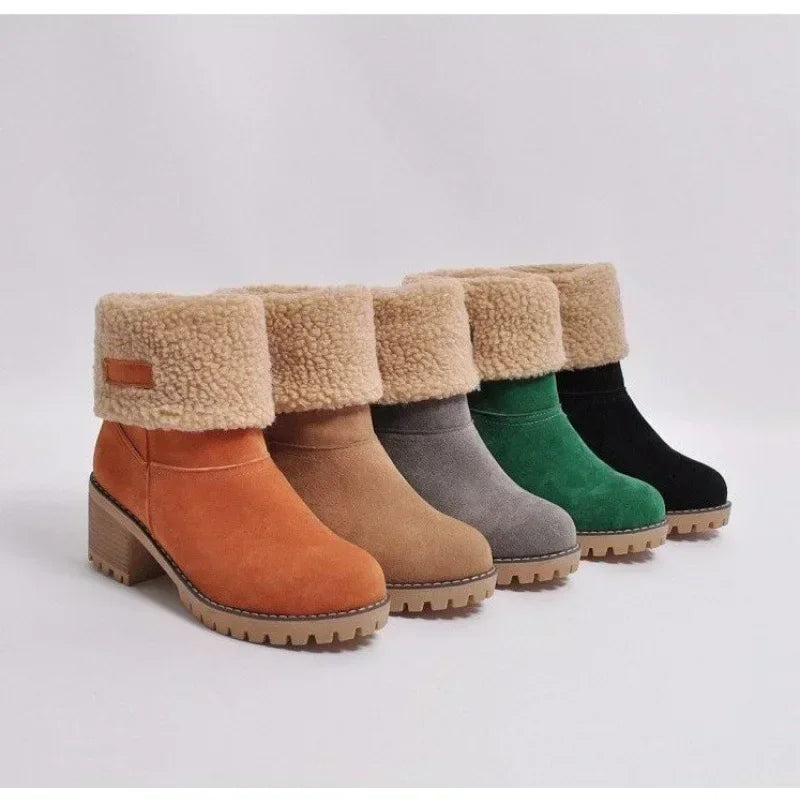 Fur Warm Snow Boots
