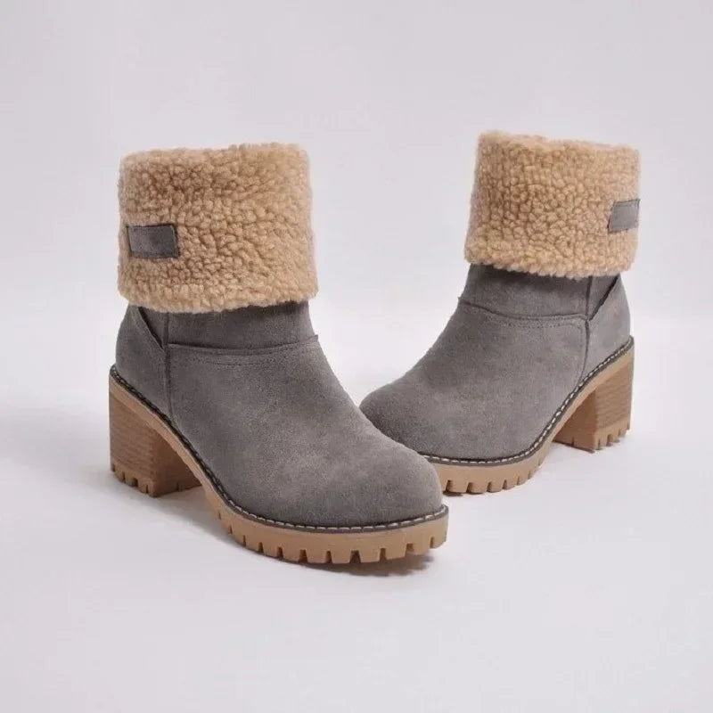 Fur Warm Snow Boots