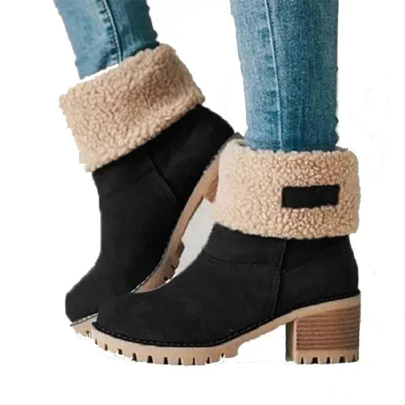 Fur Warm Snow Boots