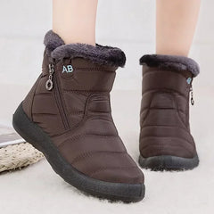 Warm Ankle Fur Waterproof Short Snow Boot