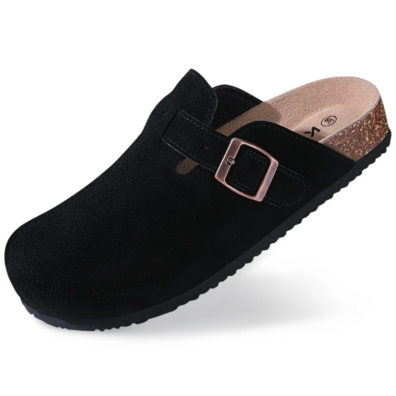 EarthTone Suede Slippers