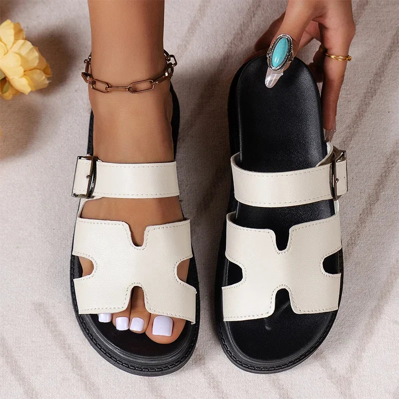 ZenithStride Platform Sandals