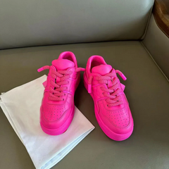 Diamond Crest Platform Sneakers