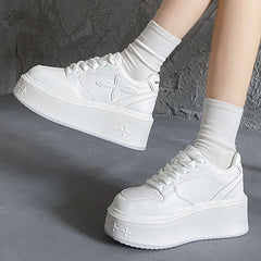 Elevate Elegance Platform Sneakers