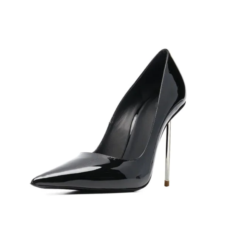 PointePivot Denim Heels