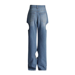 KoreStyle Hollow-Out Denim