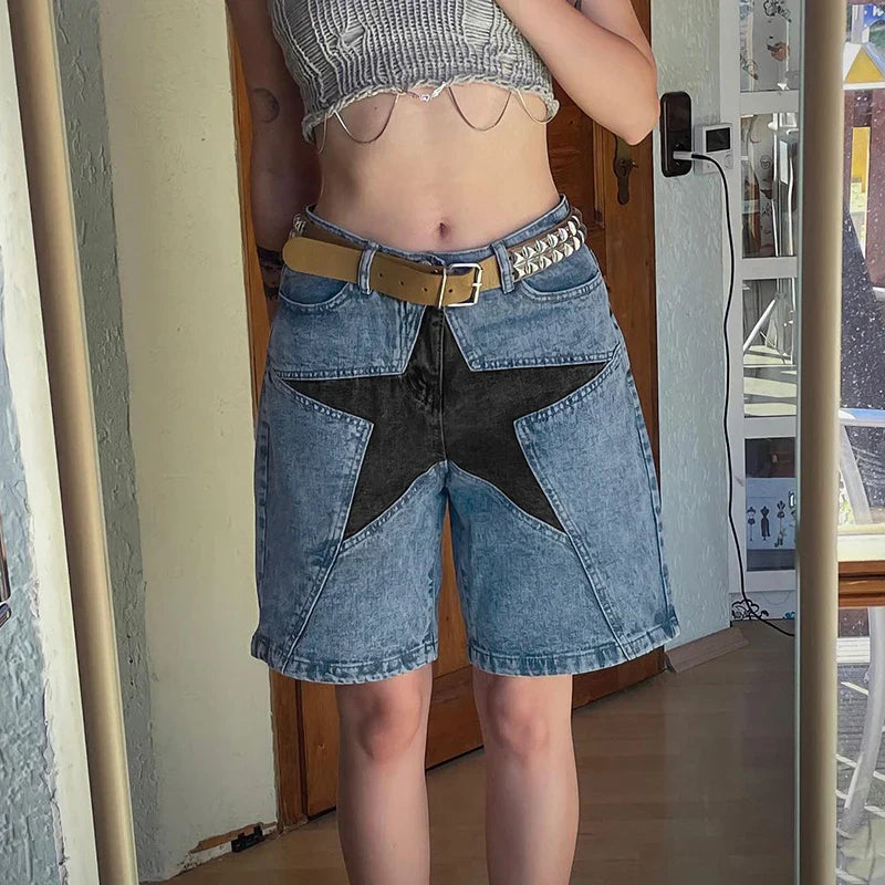 North Star Denim Shorts