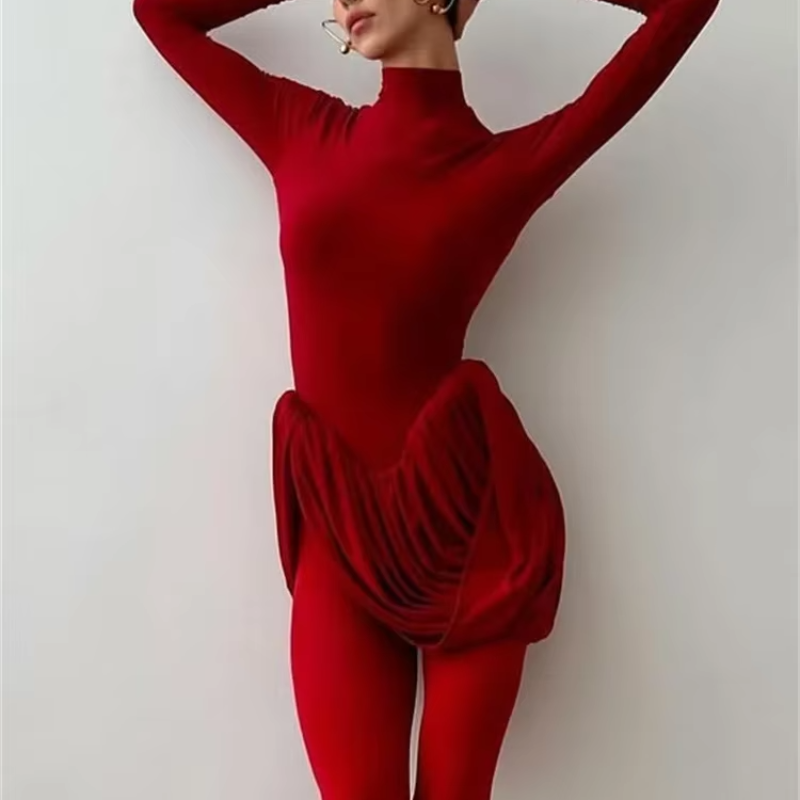 Chic Hourglass Mini Dress