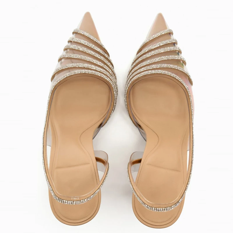 PenelopePulse Rhinestone Heels