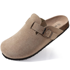 EarthTone Suede Slippers