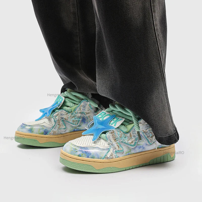 Boek Retro Skateboard Sneakers