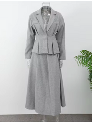 Crisp Twilight High-Waist Skirt