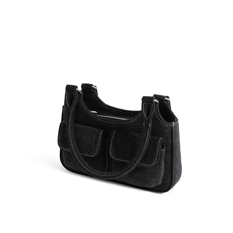 Mino Denim Shoulder Bag
