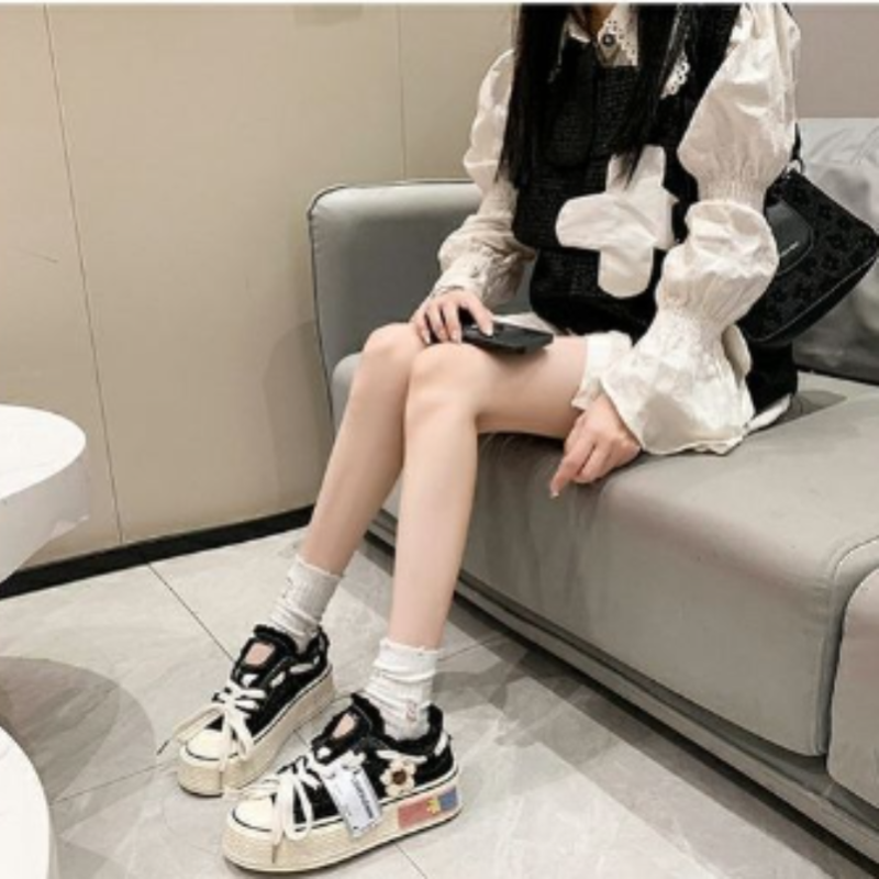 Flora Platform Sneakers
