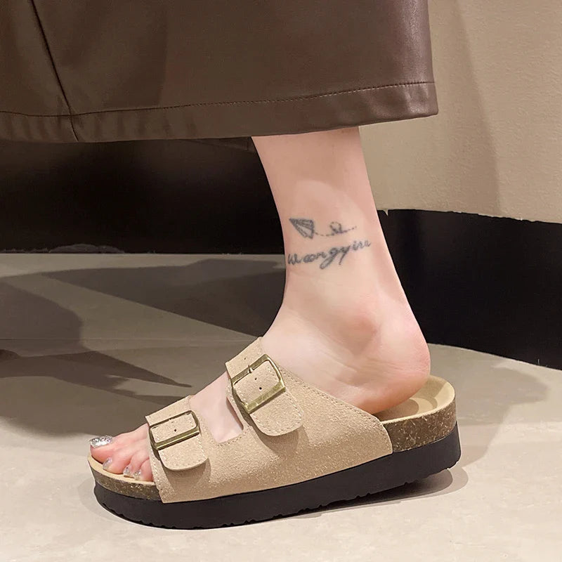 Kory Suede Slippers