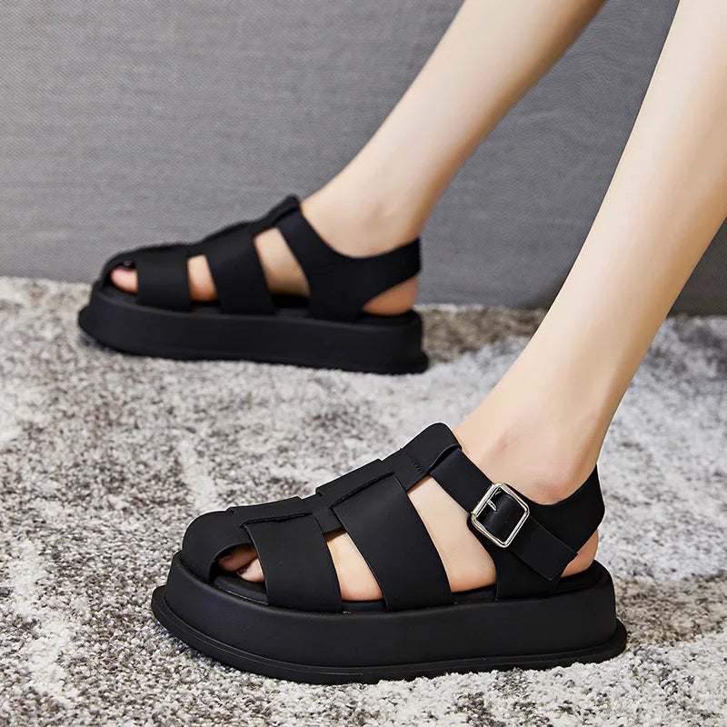 ArcAdorn Platform Sandals