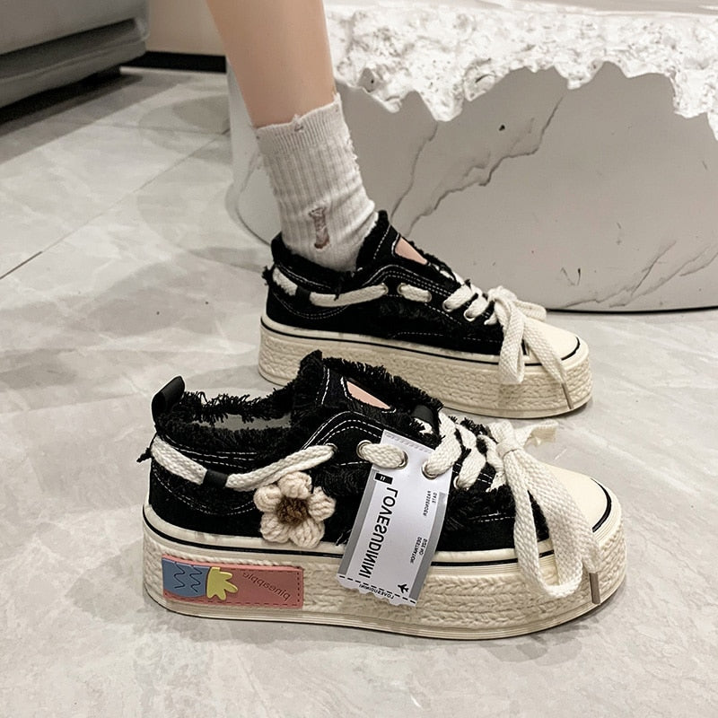 Flora Platform Sneakers