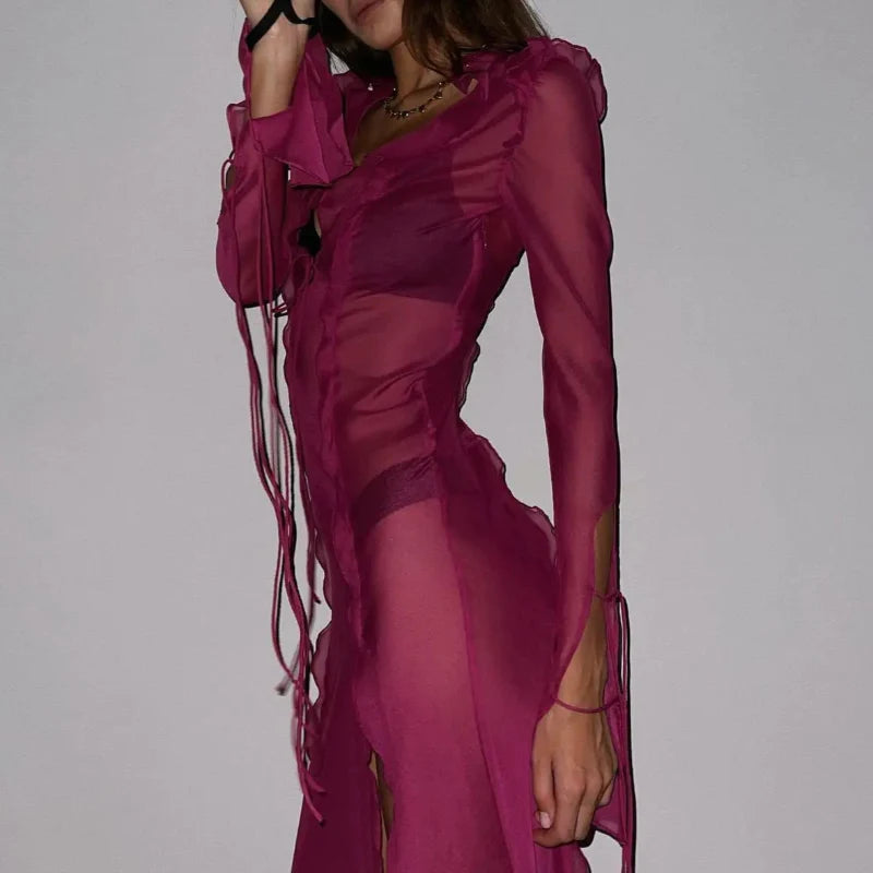 Seraphina Slit Cover-Up