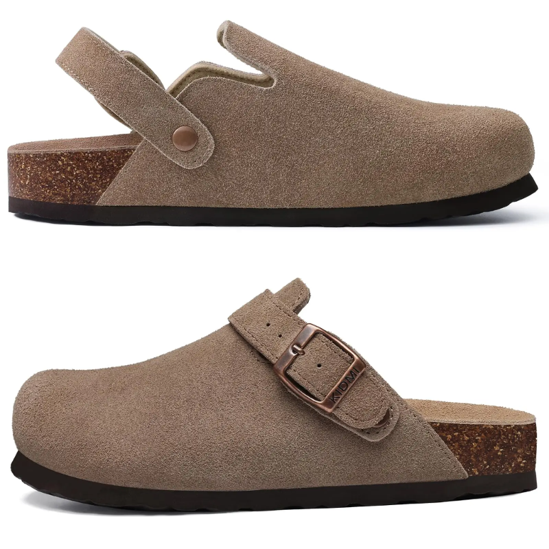 EcoCork Suede Slippers